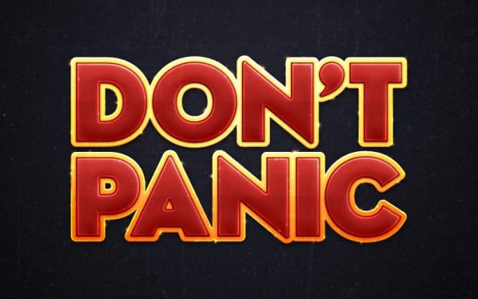 Don't Panic